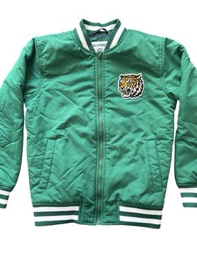 Old Navy Boys Bomber Varsity
Jacket Patch Large 10-12